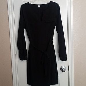 Long sleeve shirt dress